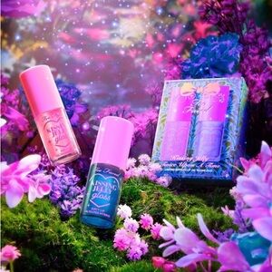 Too Faced Kissing Jelly Twice Upon a Time LIMITED EDITION Lip Gloss Duo NIB 🍬✨